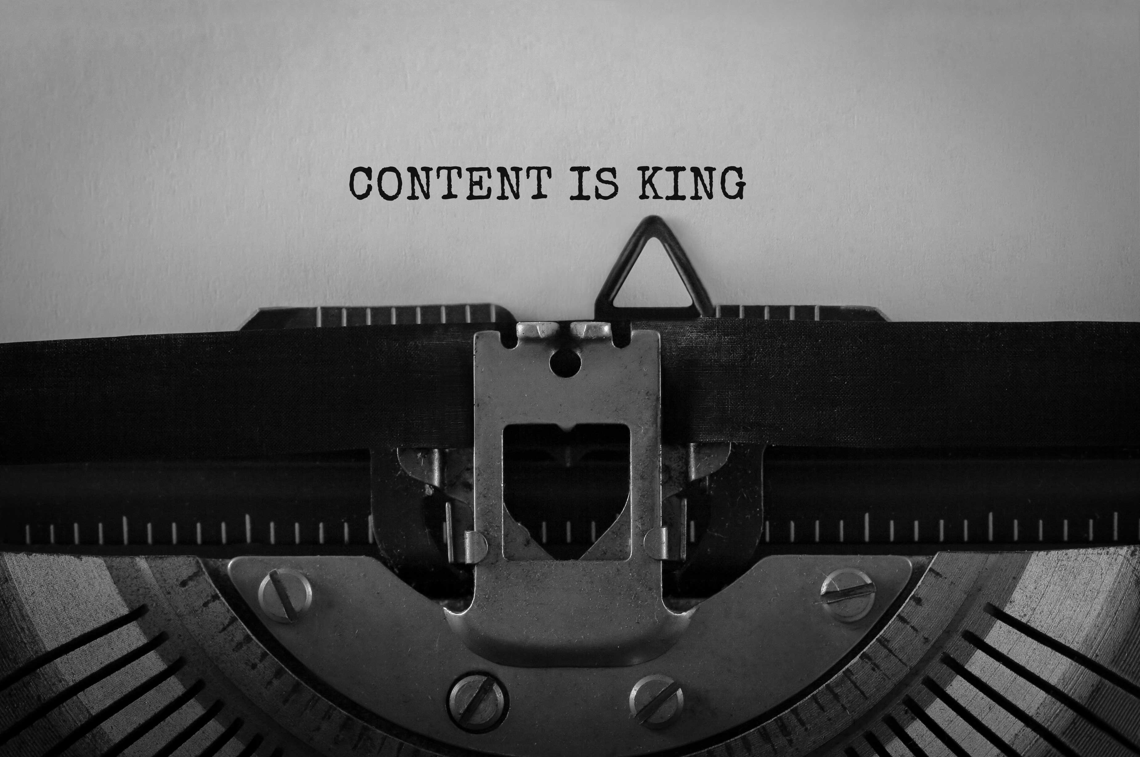 Wie inbound zegt, zegt content