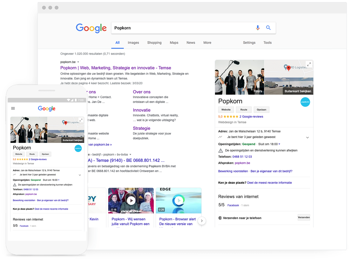 Waarom moet je een Google My Business profiel aanmaken
