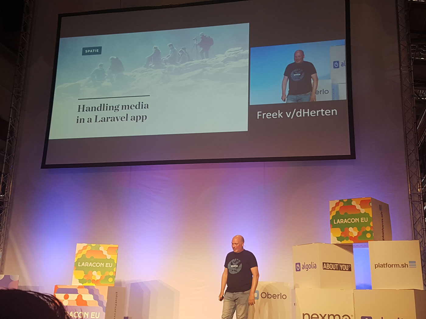 Handling media in a Laravel application