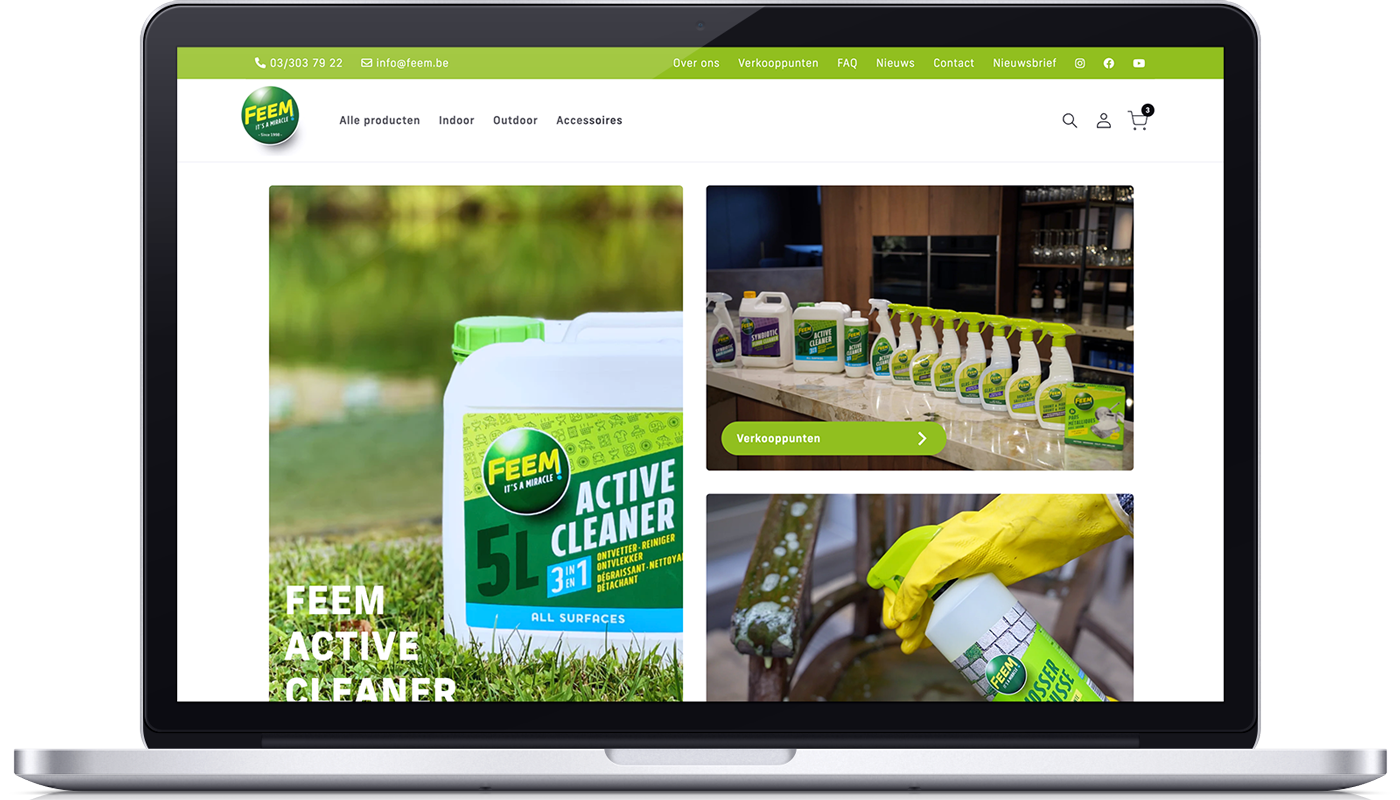 Een webshop moderniseren en vernieuwen!