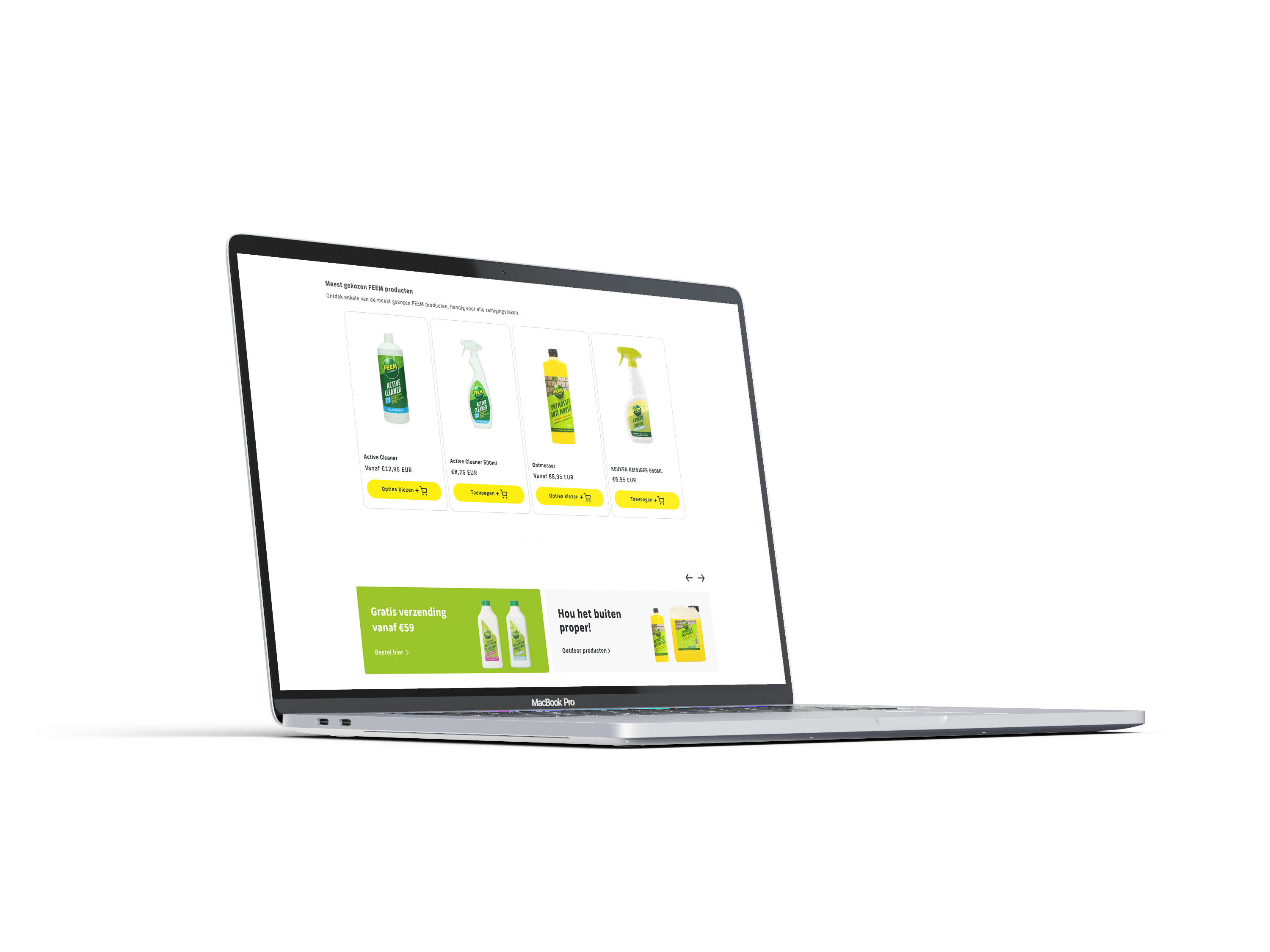 Shopify Webshop development op maat