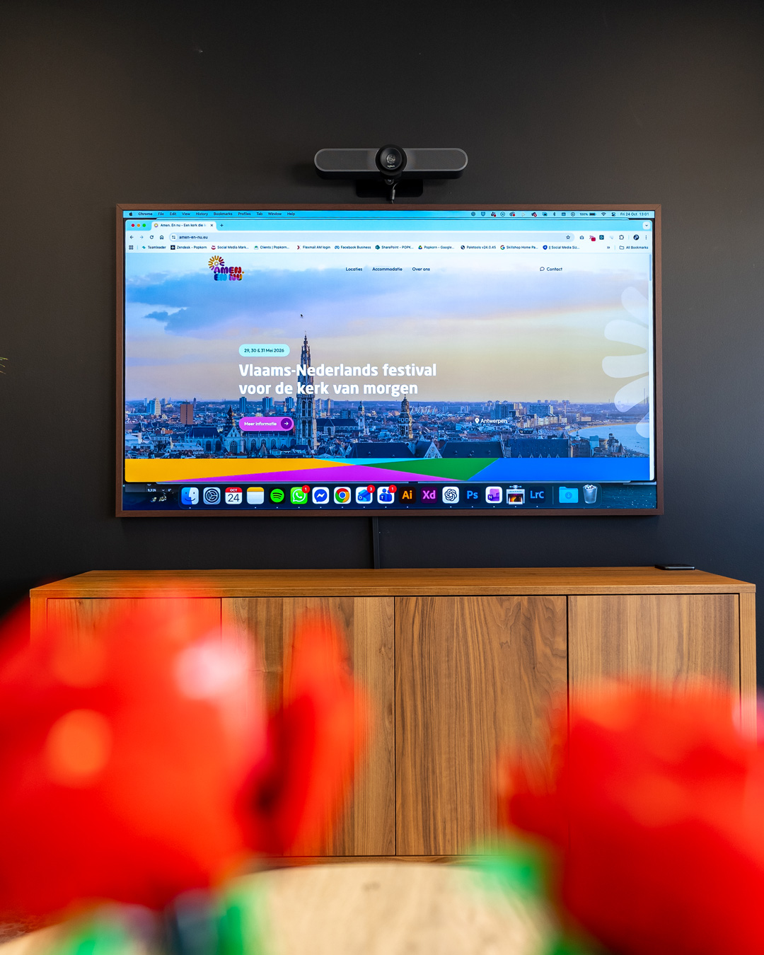 Een festivalwebsite gebouwd in recordtijd